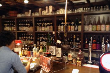 With a huge drink selection at the bar, many patrons stop by the restaurant just for a drink.